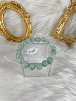 Load image into Gallery viewer, Grade A Natural Jade Beaded Bangle with certificate #37045
