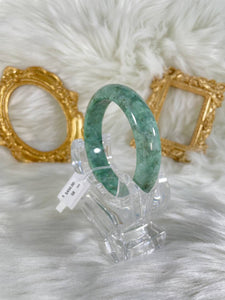 Grade A Natural Jade Bangle with certificate #36994