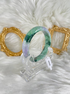 Grade A Natural Jade Bangle with certificate #36958