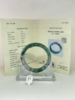 Load image into Gallery viewer, Grade A Natural Jade Bangle with certificate #36931
