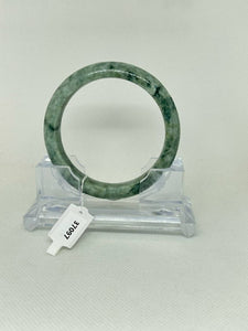 Grade A Natural Jade Bangle with certificate #37097