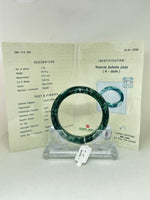 Load image into Gallery viewer, Grade A Natural Jade Bangle with certificate #37099
