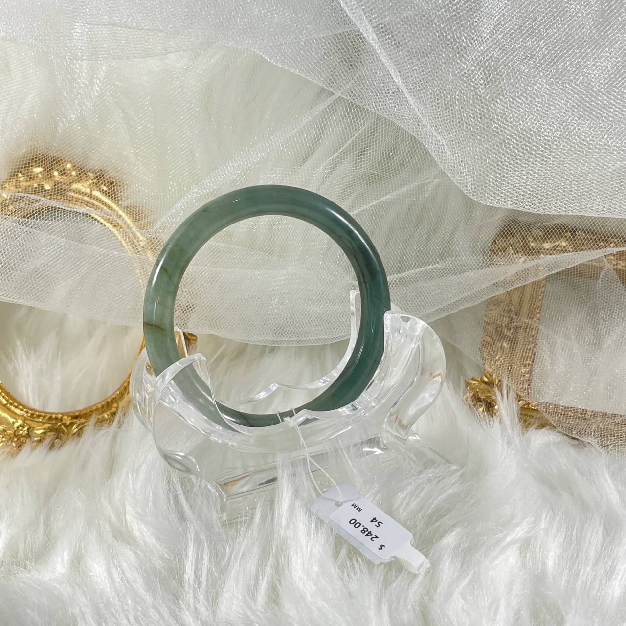 Grade A Natural Jade Bangle without certificate #370