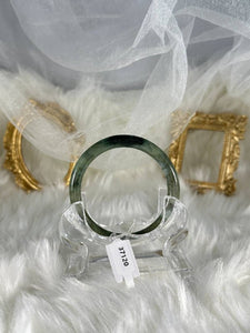 Grade A Natural Jade Bangle with certificate #37120