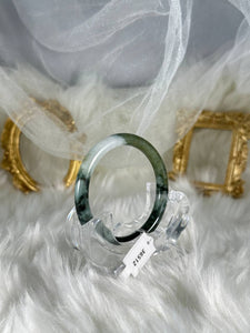 Grade A Natural Jade Bangle with certificate #36512