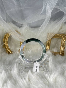 Grade A Natural Jade Bangle with certificate #36906
