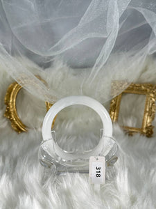Grade A Natural Jade Bangle without certificate #318