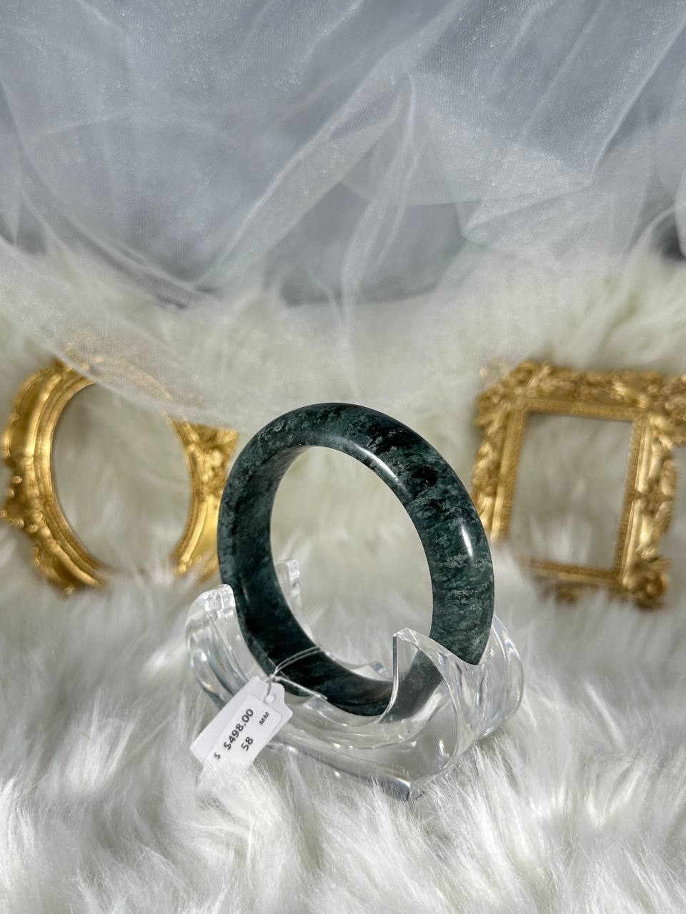 Grade A Natural Jade Bangle without certificate #238
