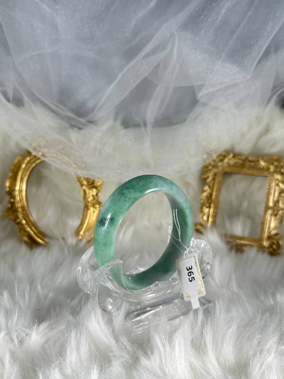 Grade A Natural Jade Bangle without certificate #365