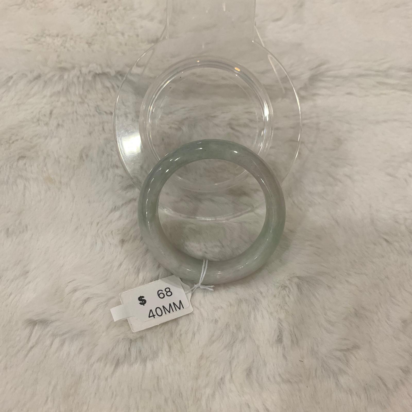 Baby Jade Bangle Size 40 MM with no certificate (BJB-0003)