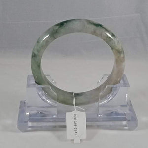 Grade A Natural Jade Bangle with certificate #6345