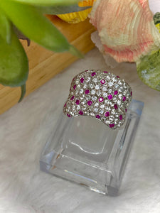 Silver Ring w/ Coloured Stone (DBRRIN-0014)