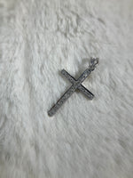 Load image into Gallery viewer, Gold w/ Diamonds Cross Pendant (DBRPEN-0005)
