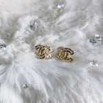 Load image into Gallery viewer, Chanel Inspired Ear Studs (DBREAR-0104)
