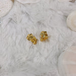 Load image into Gallery viewer, Gold Flower Ear Stud (DBREAR-0105)
