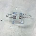 Load image into Gallery viewer, 18k White Gold Diamond Bangle (DBRCON-0004)
