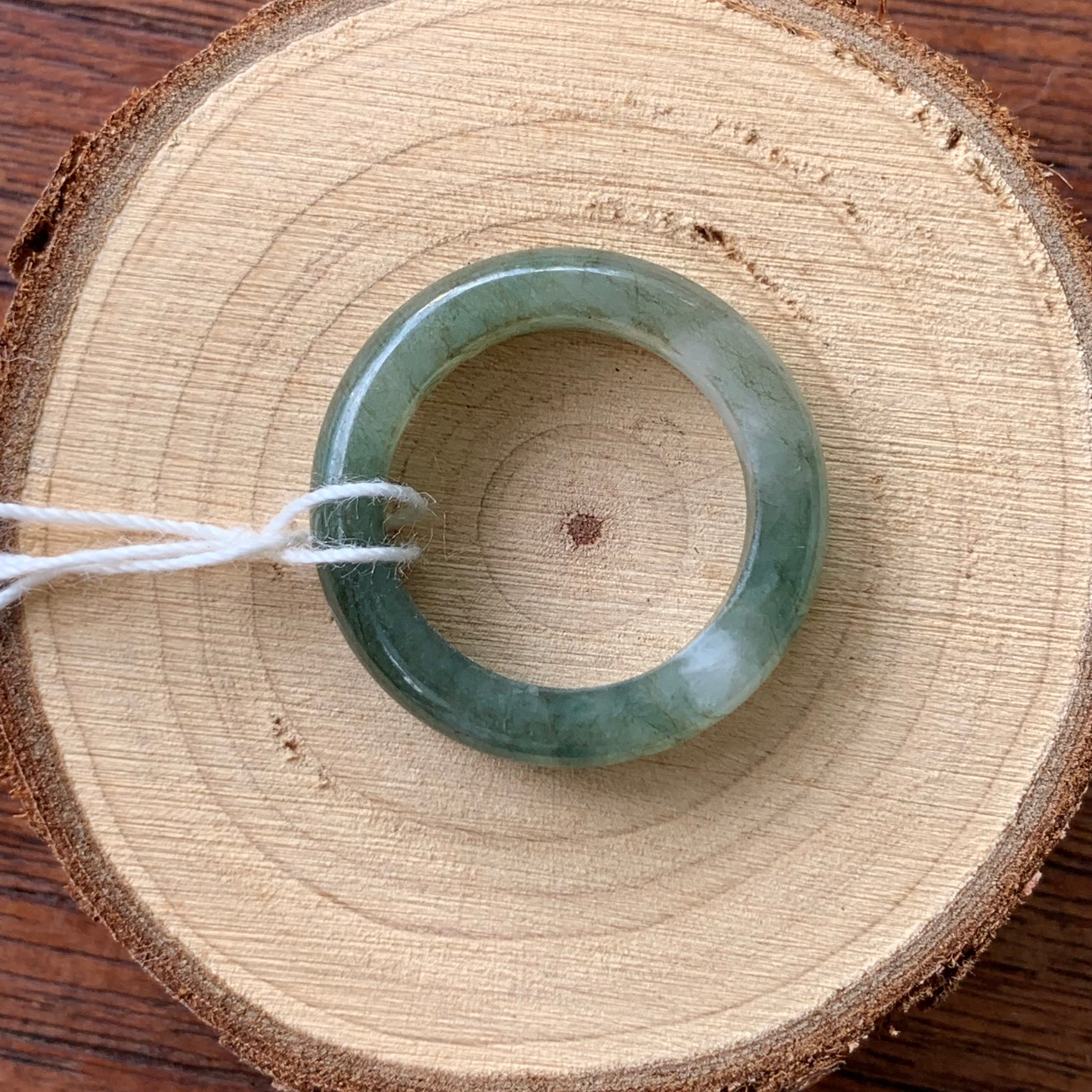 Burmese Natural Jade Rings  JR-0144