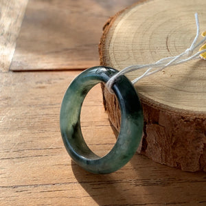 Burmese Natural Jade Rings  JR-0180
