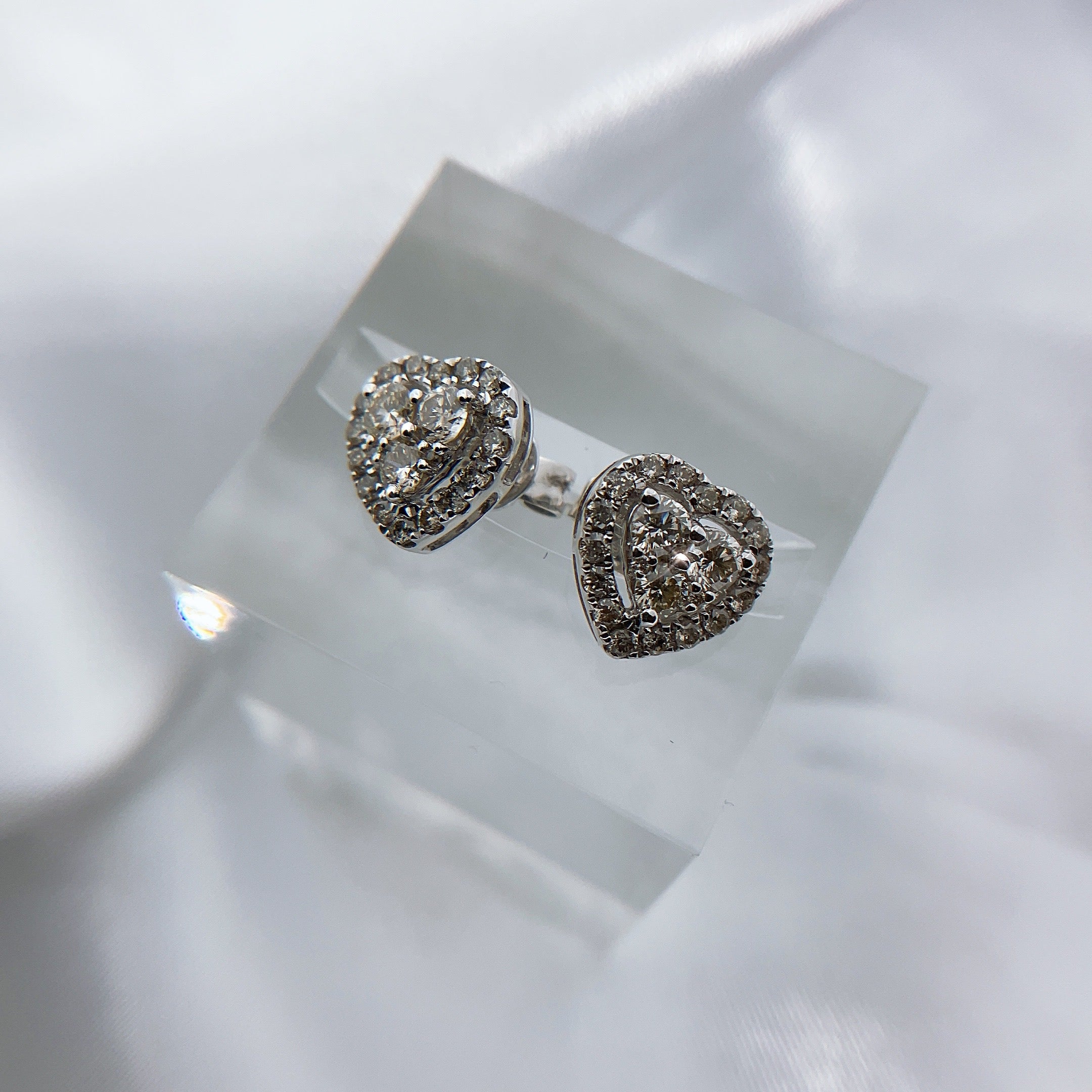 Heart Diamonds Earring (DBREAR-0009)
