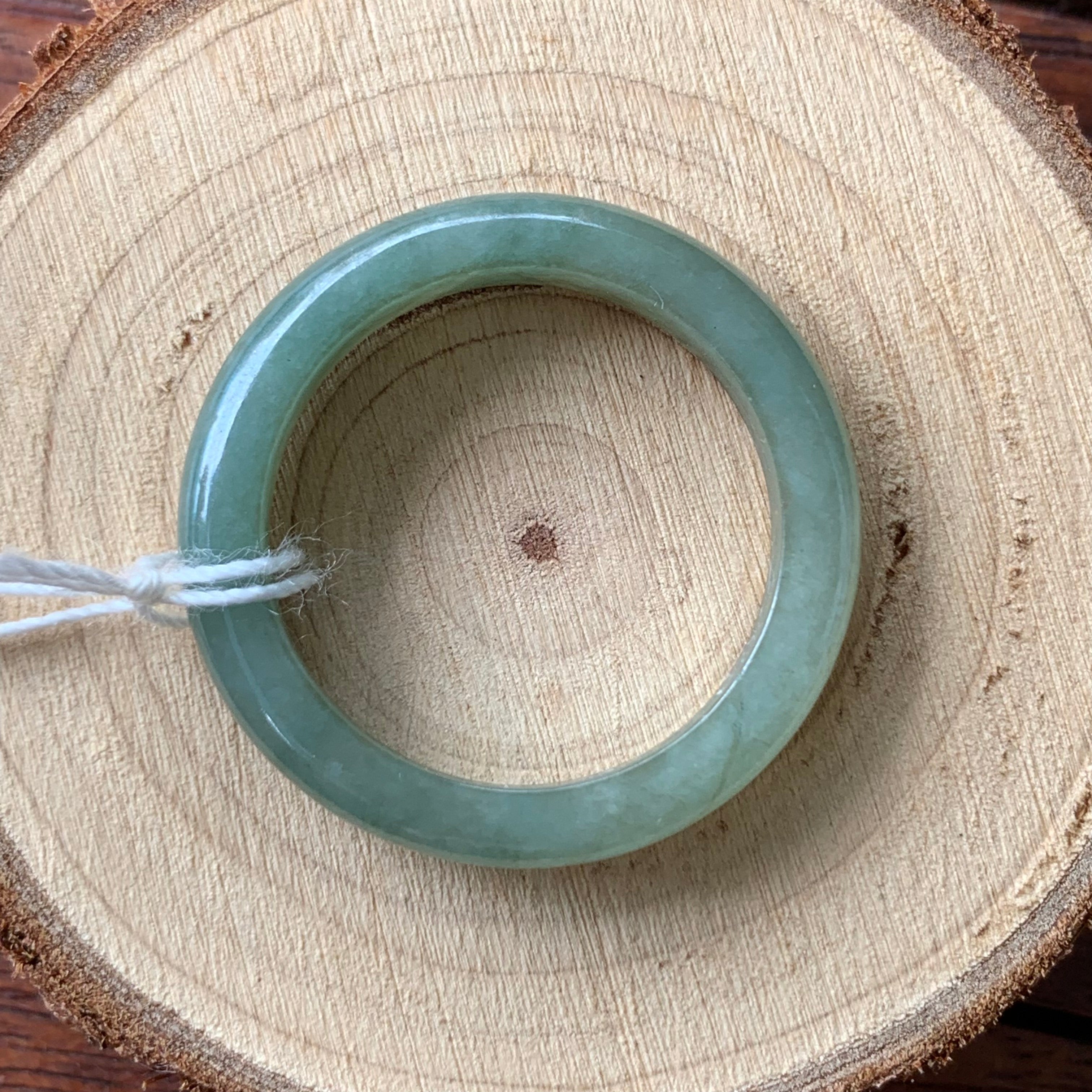 Burmese Natural Jade Rings (Large)  JR-0130
