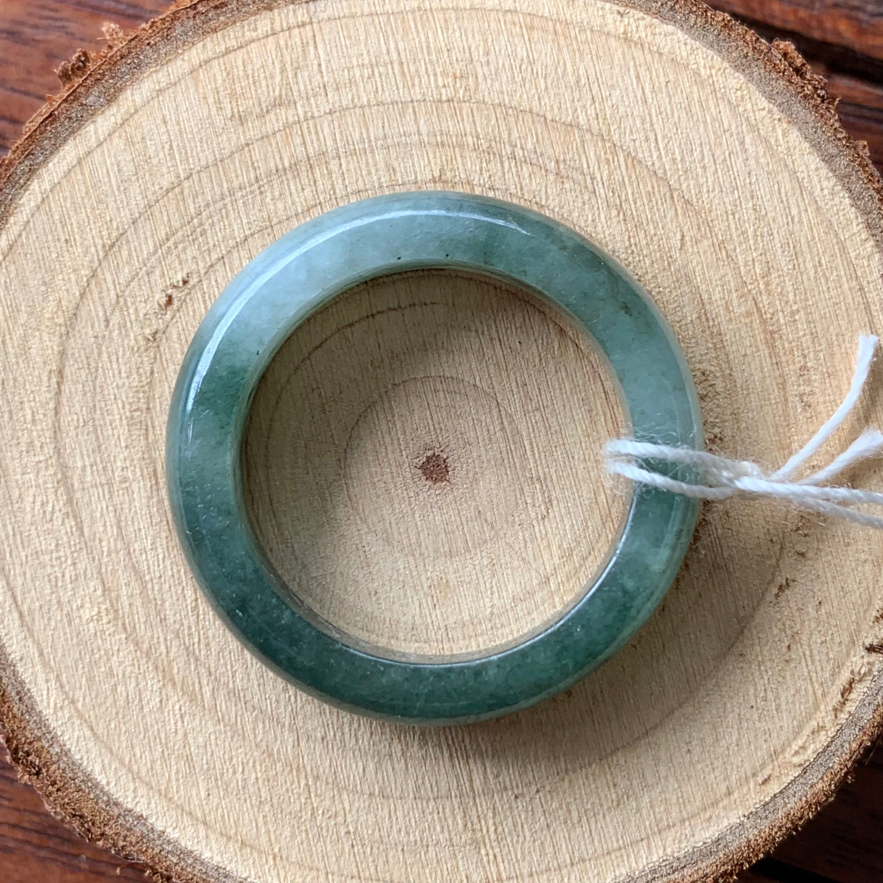 Burmese Natural Jade Rings (Large)  JR-0147