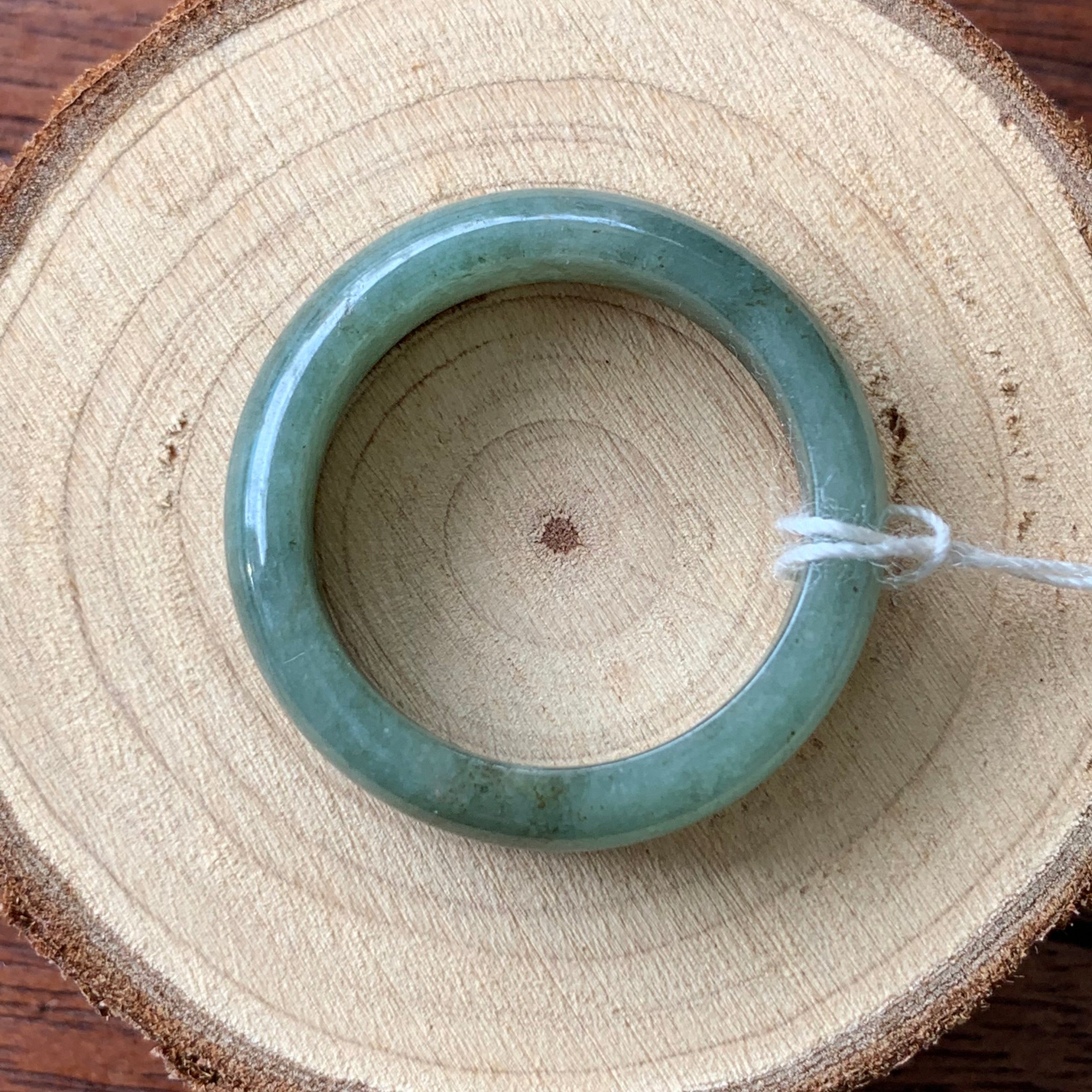 Burmese Natural Jade Rings (Large)  JR-0193
