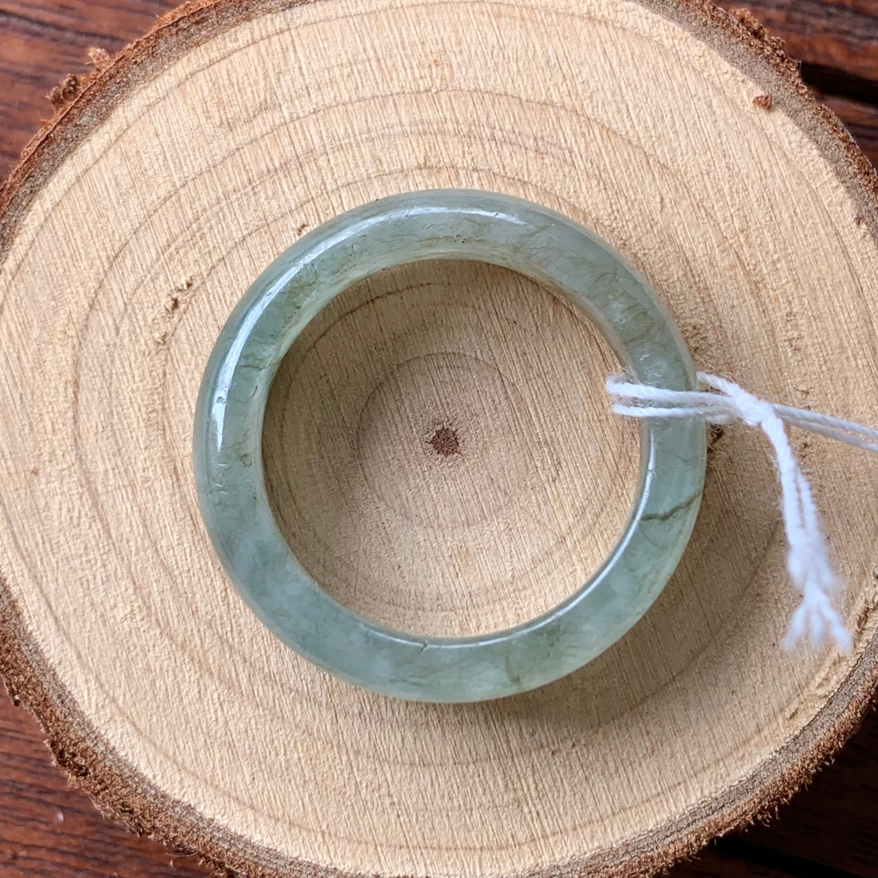Burmese Natural Jade Rings (Large)  JR-0120