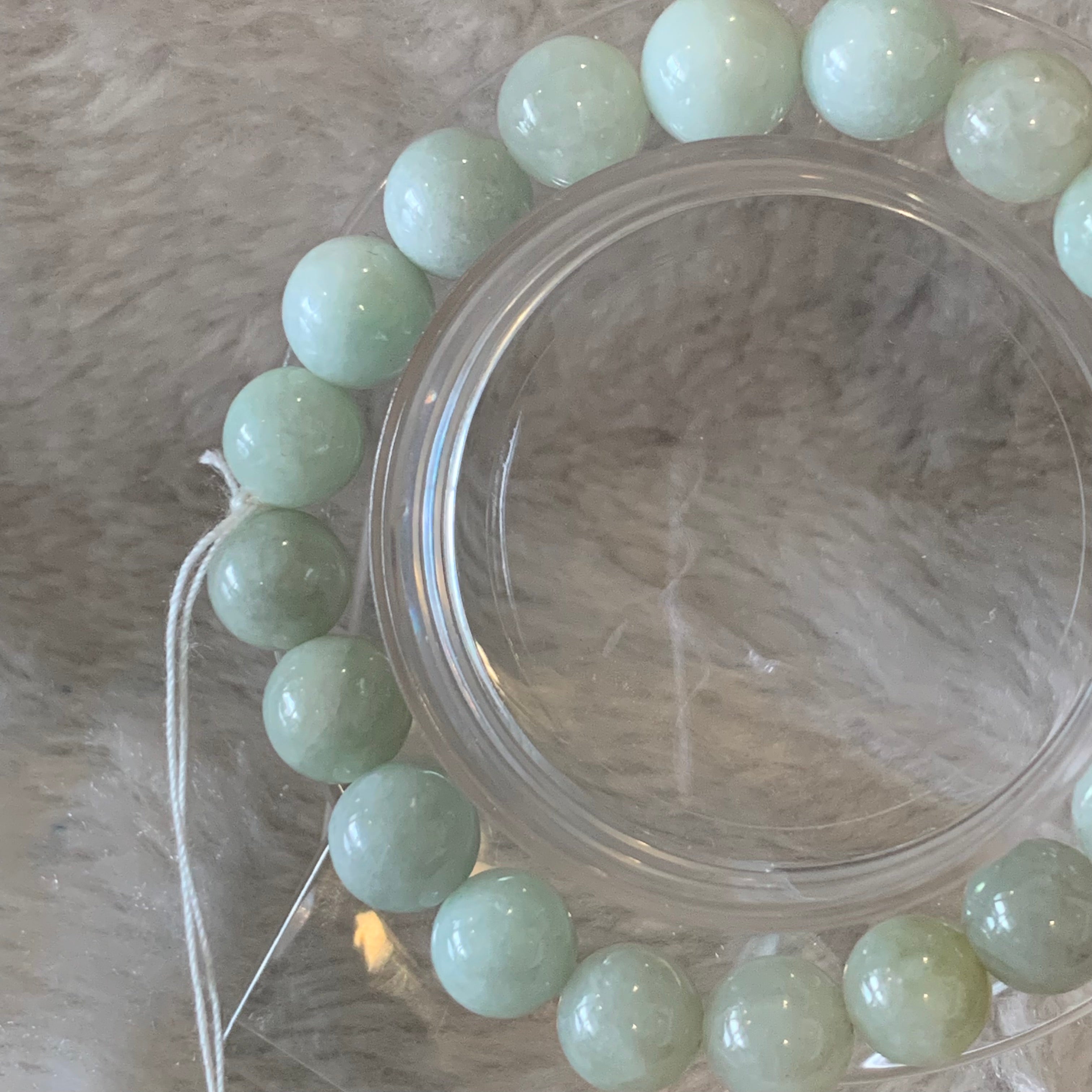 Jade Beads Bracelet (DBRJB-0027)