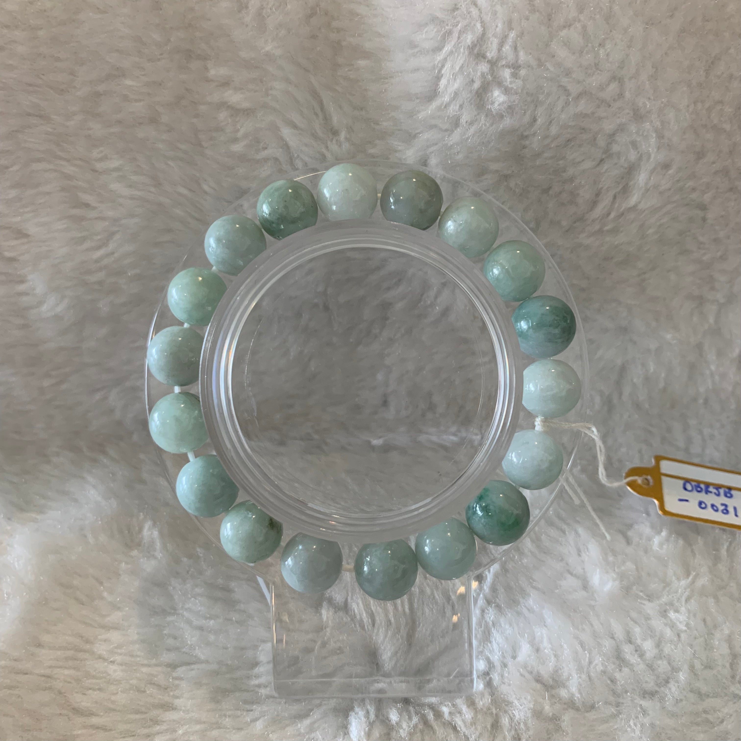 Jade Beads Bracelet (DBRJB-0031)