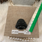 Load image into Gallery viewer, Black Jade Laughing Budha (JP-0032)
