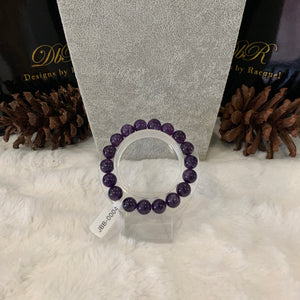 Amethyst Bead Bracelet (JBB-0004)