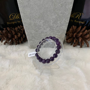 Amethyst Bead Bracelet (JBB-0004)