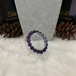 Load image into Gallery viewer, Amethyst Bead Bracelet (JBB-0004)
