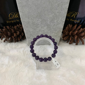 Amethyst Bead Bracelet (JBB-0004)