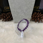 Load image into Gallery viewer, Amethyst Bead Bracelet (JBB-0005)
