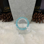 Load image into Gallery viewer, Chalcedony Bead Bracelet (JBB-0007)
