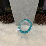 Load image into Gallery viewer, Chalcedony Bead Bracelet (JBB-0008)
