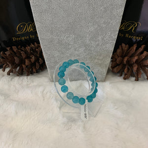 Chalcedony Bead Bracelet (JBB-0008)