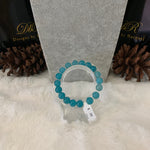 Load image into Gallery viewer, Chalcedony Bead Bracelet (JBB-0008)
