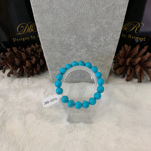 Turquoise Bead Bracelet (JBB-0010)