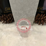 Load image into Gallery viewer, Rose Quartz Bead Bracelet (JBB-0011)
