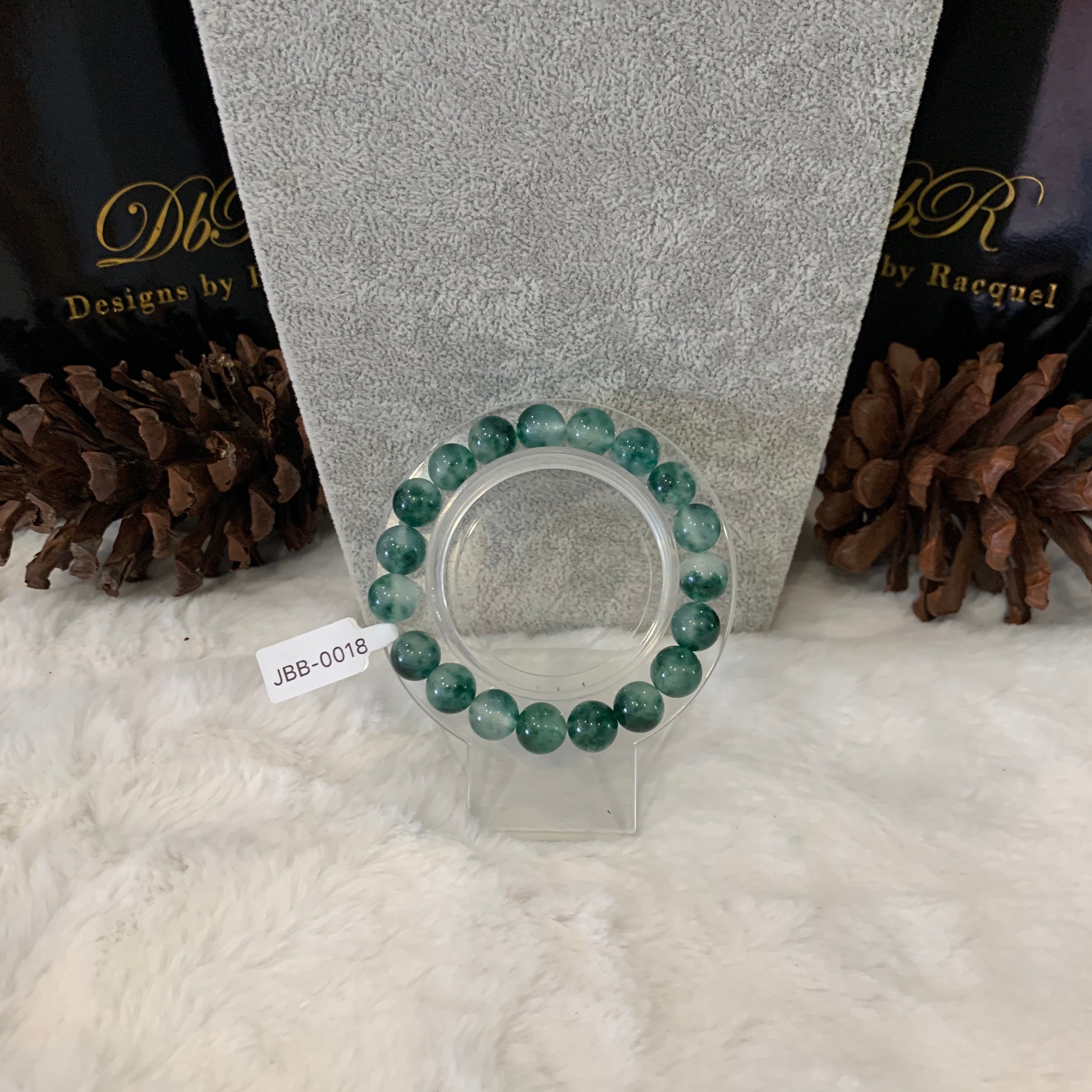 Agate Bead Bracelet (JBB-0018)
