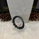 Load image into Gallery viewer, Onyx Bead Bracelet (JBB-0022)
