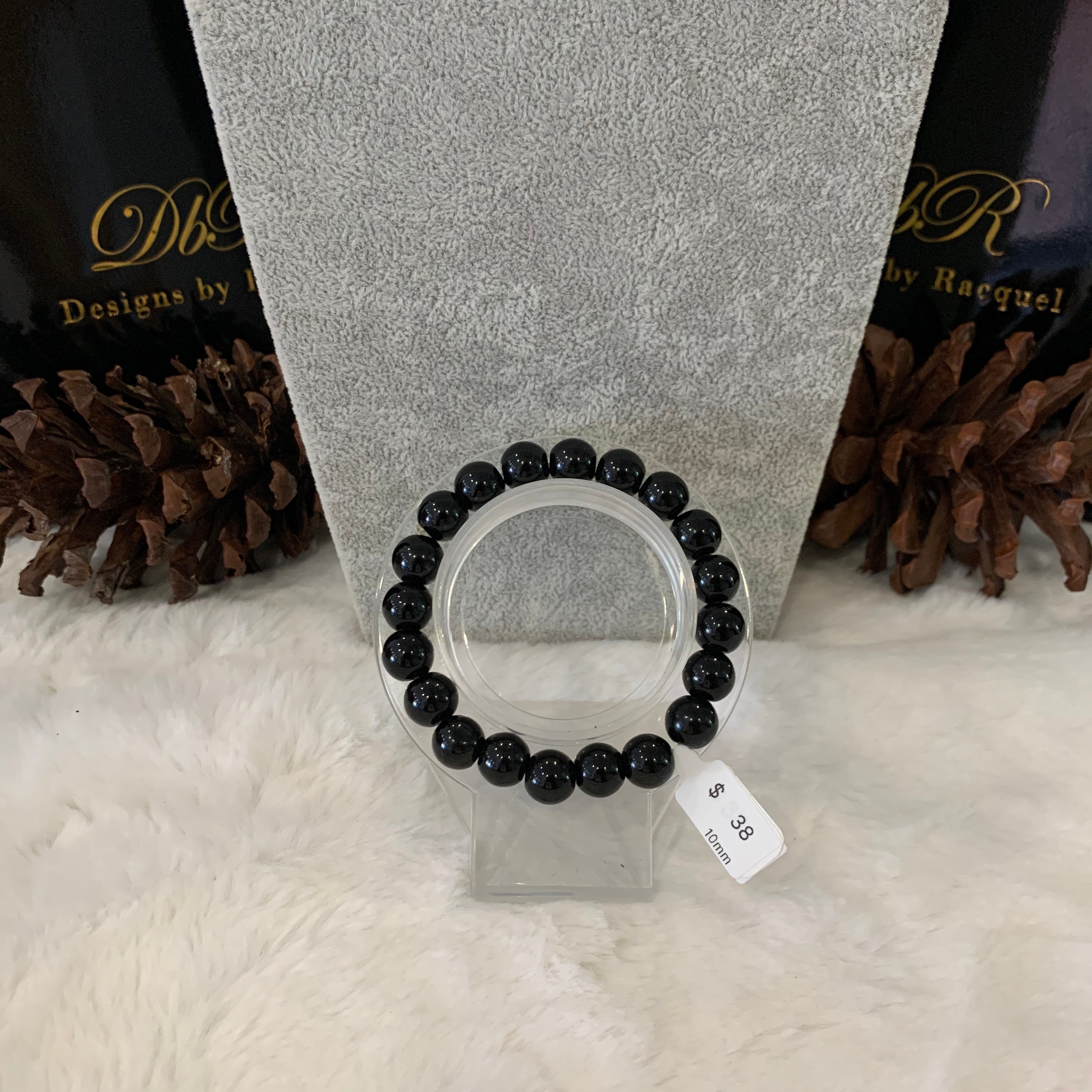 Onyx Bead Bracelet (JBB-0023)
