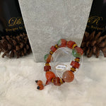 Load image into Gallery viewer, Chalcedony Bead Bracelet (JBB-0036)
