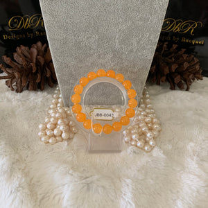 Agate Bead Bracelet (JBB-0043)