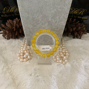 Agate Bead Bracelet (JBB-0044)