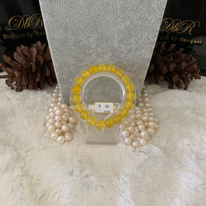 Agate Bead Bracelet (JBB-0044)
