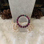 Load image into Gallery viewer, Zoisite Bead Bracelet (JBB-0048)
