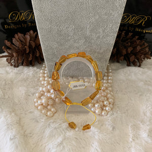 Amber Bead Bracelet (JBB-0052)